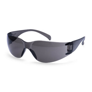 PORTWEST PW32 WRAP-AROUND SAFETY GLASSES – SMOKE