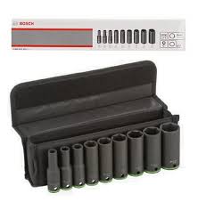 9-PIECE IMPACT SOCKET SET ½”