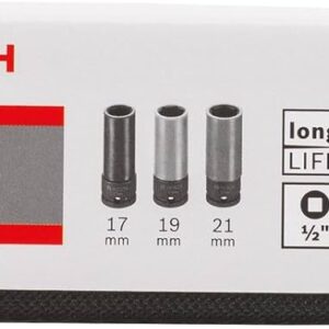 3-PIECE IMPACT SOCKET SET ½”
