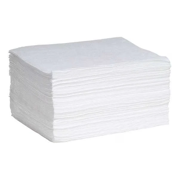 INDUSTRIAL OIL ABSORBENT PADS (100-PACK)